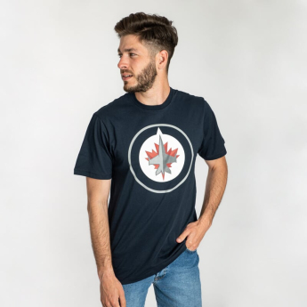 Winnipeg Jets pánske tričko Imprint Echo Tee navy