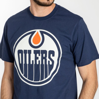 Edmonton Oilers pánske tričko Imprint Echo Tee blue