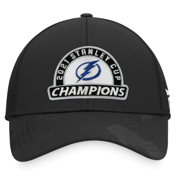 Tampa Bay Lightning čiapka baseballová šiltovka 2021 Stanley Cup Champions Locker Room Adjustable Trucker