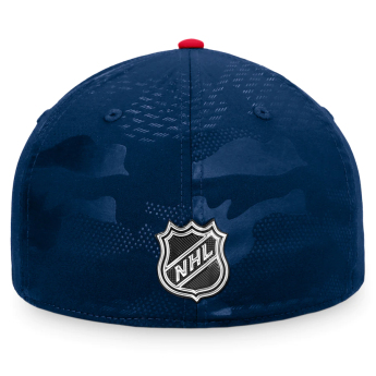 Columbus Blue Jackets čiapka baseballová šiltovka Authentic pro locker room flex hat - navy/red