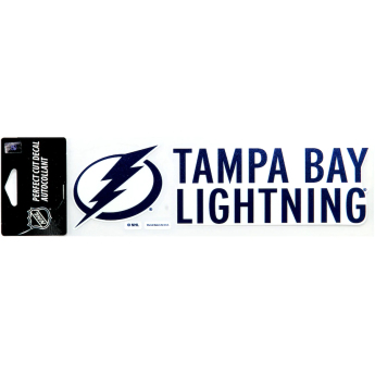 Tampa Bay Lightning samolepka logo text decal