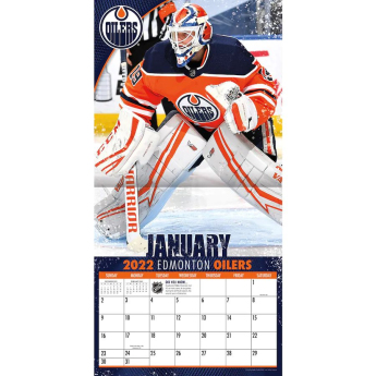 Edmonton Oilers kalendár 2022 wall calendar