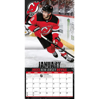 New Jersey Devils kalendár 2022 wall calendar