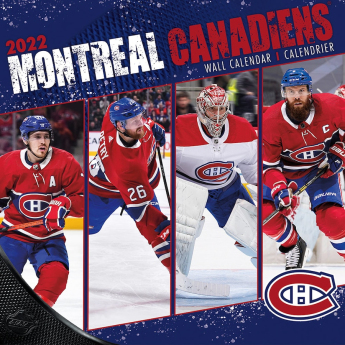 Montreal Canadiens kalendár 2022 wall calendar