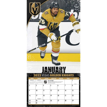 Vegas Golden Knights kalendár 2022 wall calendar