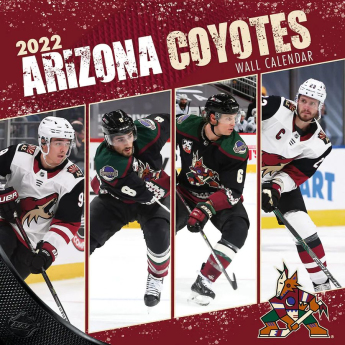 Arizona Coyotes kalendár 2022 wall calendar