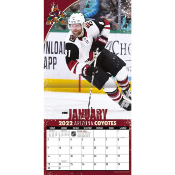 Arizona Coyotes kalendár 2022 wall calendar