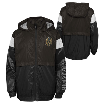 Vegas Golden Knights detská bunda goal line full-zip windbreaker