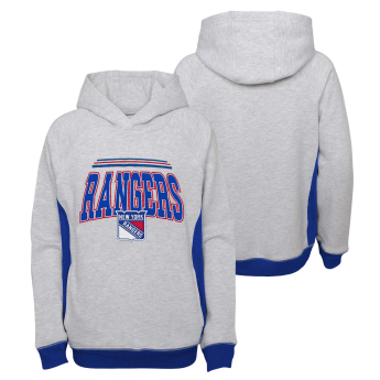 New York Rangers detská mikina s kapucňou power play raglan pullover