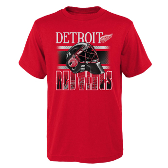 Detroit Red Wings detské tričko helmet head