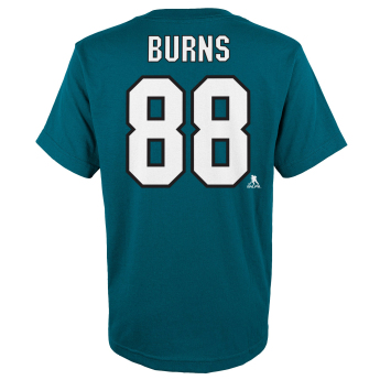 San Jose Sharks detské tričko Burns 88 Player Name & Number
