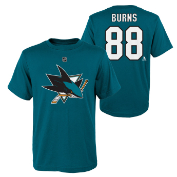 San Jose Sharks detské tričko Burns 88 Player Name & Number