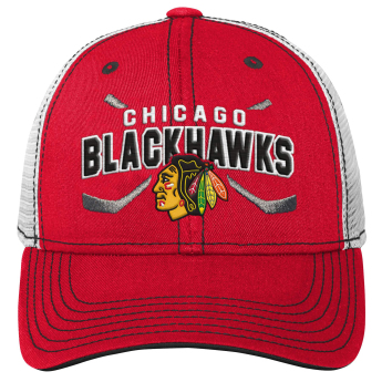 Chicago Blackhawks detská čiapka baseballová šiltovka core lockup trucker snapback