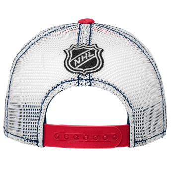 Washington Capitals detská čiapka baseballová šiltovka core lockup trucker snapback