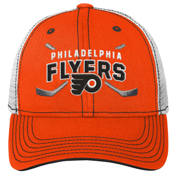Philadelphia Flyers detská čiapka baseballová šiltovka core lockup trucker snapback
