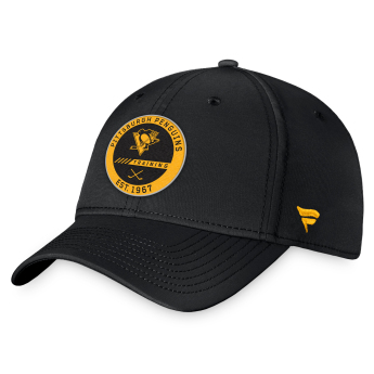 Pittsburgh Penguins čiapka baseballová šiltovka authentic pro training flex cap