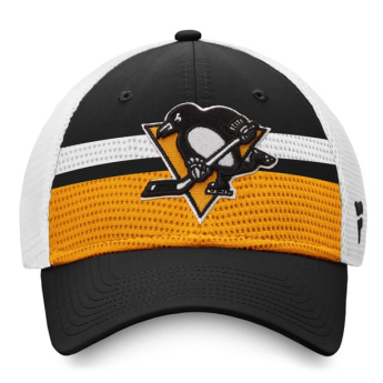 Pittsburgh Penguins čiapka baseballová šiltovka authentic pro draft structured trucker cap