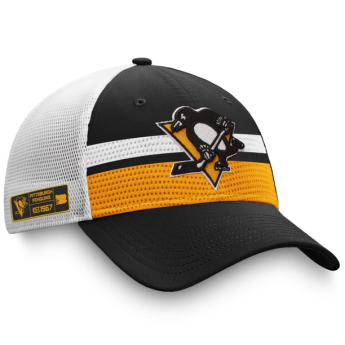 Pittsburgh Penguins čiapka baseballová šiltovka authentic pro draft structured trucker cap