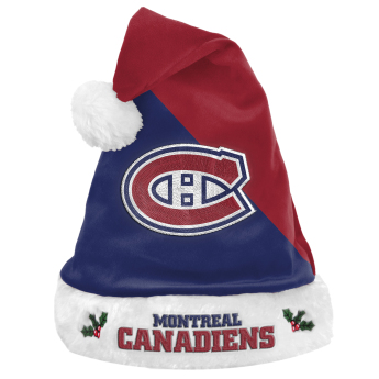 Montreal Canadiens zimná čiapka foco colorblock santa hat