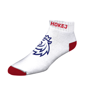 Hokejové reprezentácie ponožky Czech Republic logo lion ankle