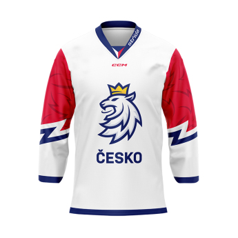 Hokejové reprezentácie hokejový dres Czech Republic lev white