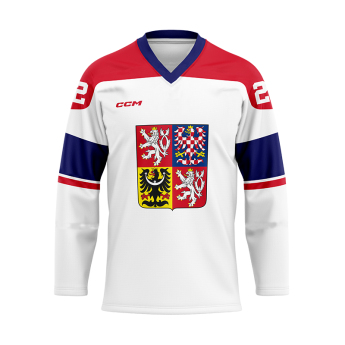 Hokejové reprezentácie hokejový dres Czech Republic white