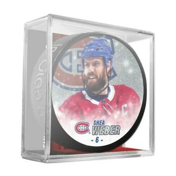 Montreal Canadiens puk glitter puck Shea Weber #6