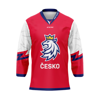 Hokejové reprezentácie hokejový dres Czech Republic hockey red