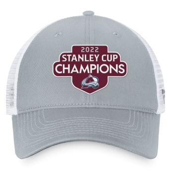 Colorado Avalanche čiapka baseballová šiltovka 2022 Stanley Cup Champions Locker Room Trucker Adjustable
