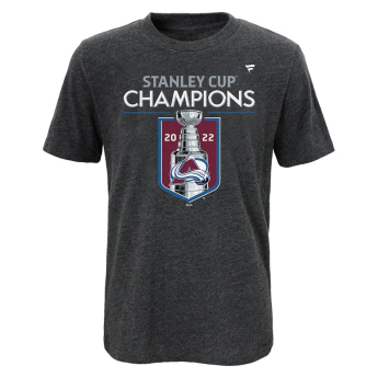 Colorado Avalanche detské tričko 2022 Stanley Cup Champions Locker Room black