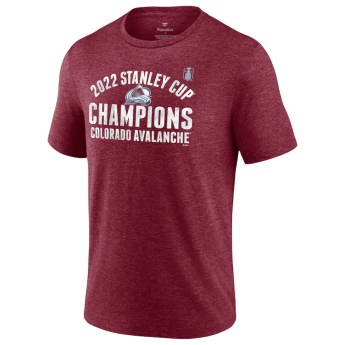 Colorado Avalanche pánske tričko 2022 Stanley Cup Champions Slap Shot Tri-Blend