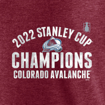 Colorado Avalanche pánske tričko 2022 Stanley Cup Champions Slap Shot Tri-Blend