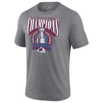 Colorado Avalanche pánske tričko 2022 Stanley Cup Champions Banner Tri-Blend