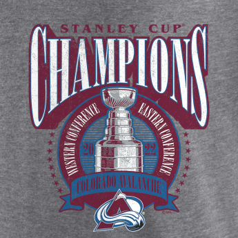 Colorado Avalanche pánske tričko 2022 Stanley Cup Champions Banner Tri-Blend