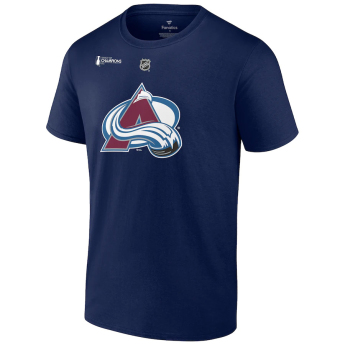 Colorado Avalanche pánske tričko 2022 Stanley Cup Champions Authentic Stack Name & Number