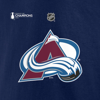 Colorado Avalanche pánske tričko 2022 Stanley Cup Champions Authentic Stack Name & Number