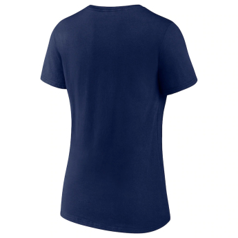 Colorado Avalanche dámske tričko 2022 Stanley Cup Champions Celebration V-Neck blue