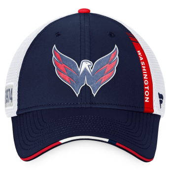 Washington Capitals čiapka baseballová šiltovka 2022 NHL Draft Authentic Pro On Stage Trucker Adjustable