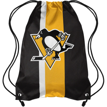 Pittsburgh Penguins gymsak FOCO Team Stripe Drawstring Backpack