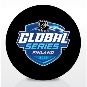 NHL produkty puk Global Series 2022 Finland Generic Logo