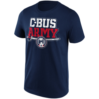 Columbus Blue Jackets pánske tričko Hometown Graphic navy