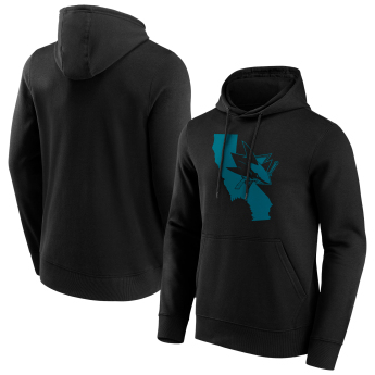 San Jose Sharks pánska mikina s kapucňou Hometown Graphic Hoodie