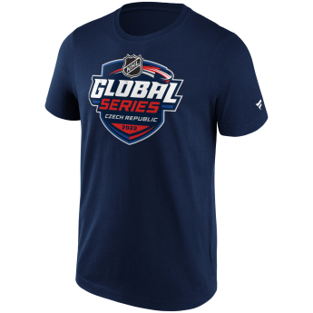 Hokejové reprezentácie pánske tričko Global Series 2022 Challenge Czech Republic Primary Logo Graphic