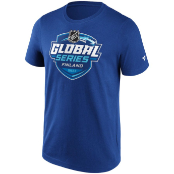 Hokejové reprezentácie pánske tričko Global Series 2022 Challenge Finland Primary Logo Graphic