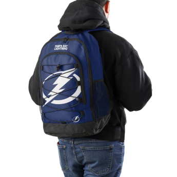 Tampa Bay Lightning batoh FOCO Big Logo Bungee Backpack