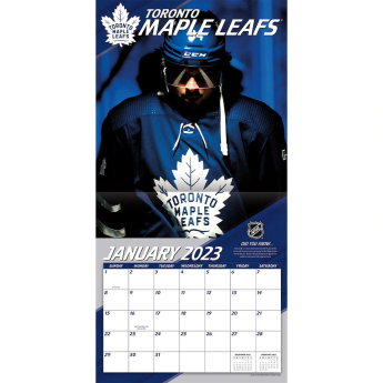 Toronto Maple Leafs kalendár Auston Matthews #34 2023 Wall Calendar