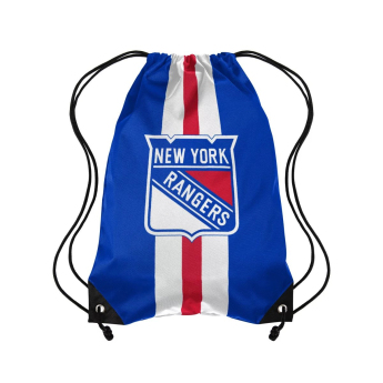 New York Rangers gymsak FOCO Team Stripe Drawstring Backpack