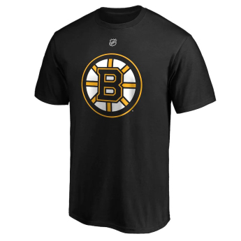Boston Bruins pánske tričko Brad Marchand #63 Stack Logo Name & Number