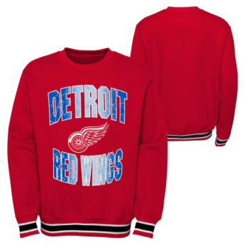 Detroit Red Wings detská mikina Classic Blueliner Crew Neck