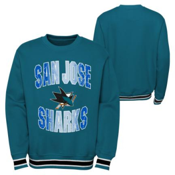 San Jose Sharks detská mikina Classic Blueliner Crew Neck